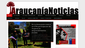What Araucanianoticias.cl website looked like in 2020 (3 years ago)