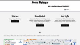 What Aleynabilgisayar.com website looked like in 2020 (3 years ago)