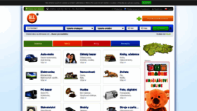 What All-bazar.cz website looked like in 2020 (3 years ago)