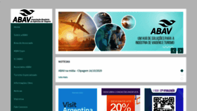 What Abav.com.br website looked like in 2020 (5 years ago)