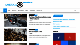 What Americabikes.org website looked like in 2020 (3 years ago)