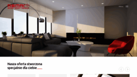 What Asmar.pl website looked like in 2020 (4 years ago)