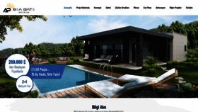 What Apseagatebodrum.com website looked like in 2020 (3 years ago)