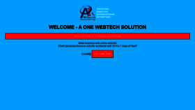 What A1webtech.in website looked like in 2020 (3 years ago)