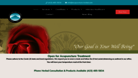 What Acupuncture-herbal.com website looked like in 2020 (3 years ago)
