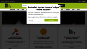 What Allclassifieds.com.au website looked like in 2020 (3 years ago)