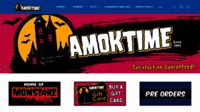 What Amoktime.com website looked like in 2020 (3 years ago)