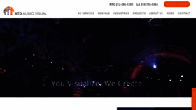 What Atd-av.com website looked like in 2020 (3 years ago)