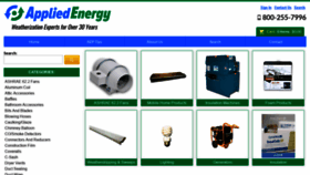 What Appliedenergyproducts.com website looked like in 2020 (3 years ago)