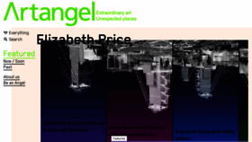 What Artangel.org.uk website looked like in 2020 (3 years ago)