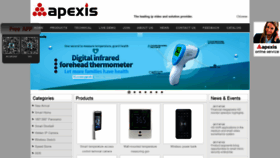 What Apexis.com.cn website looked like in 2020 (4 years ago)