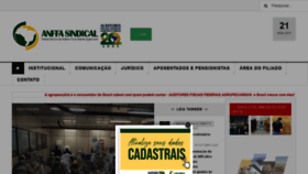 What Anffasindical.org.br website looked like in 2020 (4 years ago)