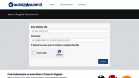 What Autolinksubmit.com website looked like in 2020 (3 years ago)