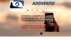 What Addvento.com.br website looked like in 2020 (3 years ago)