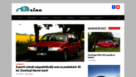 What Autozine.cz website looked like in 2020 (3 years ago)