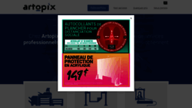 What Artopix.ca website looked like in 2020 (3 years ago)