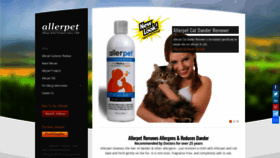 What Allerpet.com website looked like in 2020 (3 years ago)