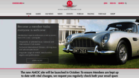 What Amoc.org website looked like in 2020 (3 years ago)