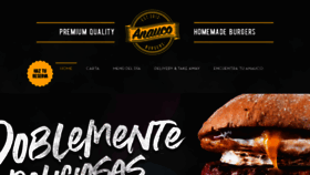What Anaucogourmet.es website looked like in 2020 (3 years ago)