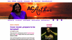 What Acarthur.net website looked like in 2020 (3 years ago)