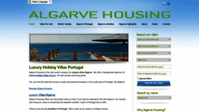 What Algarvehousing.net website looked like in 2020 (3 years ago)