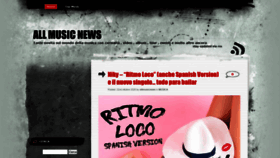 What Allmusicnews.it website looked like in 2020 (3 years ago)