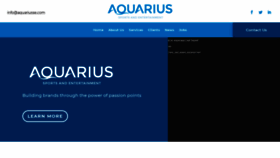What Aquarius-se.com website looked like in 2020 (3 years ago)