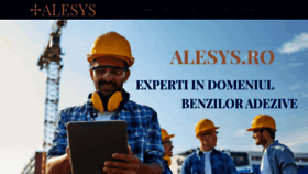 What Alesys.ro website looked like in 2020 (4 years ago)