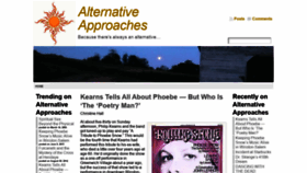 What Alternativeapproaches.com website looked like in 2020 (3 years ago)