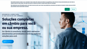 What Advancedcorretora.com.br website looked like in 2020 (3 years ago)