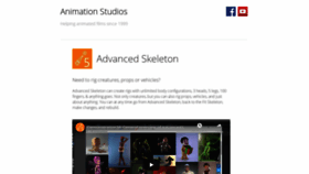 What Advancedskeleton.com website looked like in 2020 (3 years ago)