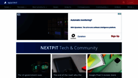 What Androidpit.com website looked like in 2020 (3 years ago)