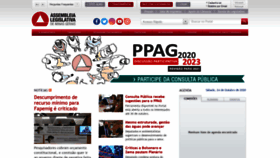 What Almg.gov.br website looked like in 2020 (3 years ago)