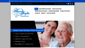 What Assistedlivingseniorcarepalmdesert.com website looked like in 2020 (3 years ago)