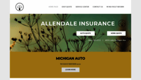What Allendaleinsurance.com website looked like in 2020 (3 years ago)