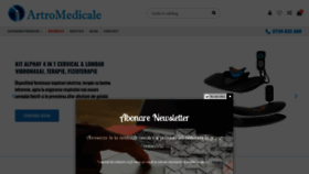 What Artromedicale.ro website looked like in 2020 (3 years ago)
