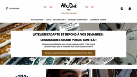 What Alexdore.com website looked like in 2020 (3 years ago)