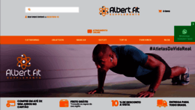 What Albert.fit website looked like in 2020 (3 years ago)