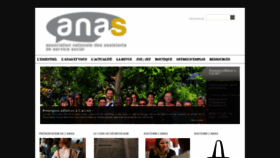 What Anas.fr website looked like in 2020 (3 years ago)