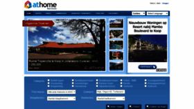 What Athomecuracao.nl website looked like in 2020 (3 years ago)