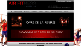What Airfitness.fr website looked like in 2020 (3 years ago)