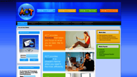 What Act.co.za website looked like in 2020 (5 years ago)