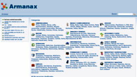 What Armanax.com website looked like in 2020 (3 years ago)