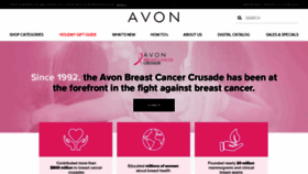 What Avon39.org website looked like in 2020 (3 years ago)