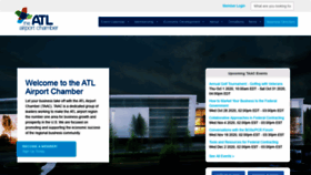 What Airportchamber.com website looked like in 2020 (3 years ago)
