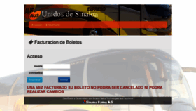 What Ausfacturacion.com website looked like in 2020 (3 years ago)