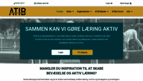 What Atib.dk website looked like in 2020 (3 years ago)
