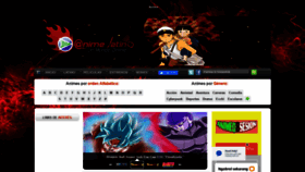 What Anime-latino.net website looked like in 2020 (3 years ago)