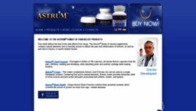 What Astrum3.com website looked like in 2020 (3 years ago)