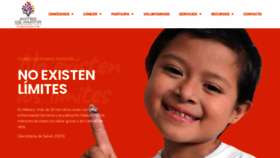 What Antesdepartir.org.mx website looked like in 2020 (3 years ago)